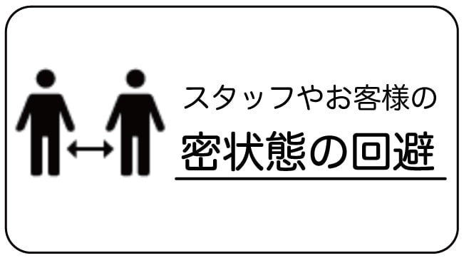 密状態の回避